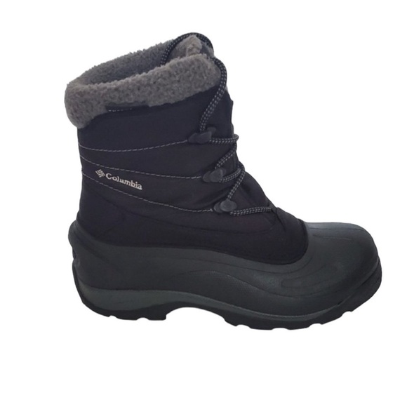 COLUMBIA Cascadian Trinity Black Thermolite Winter Boots Size 6 — NWOB - Picture 2 of 7